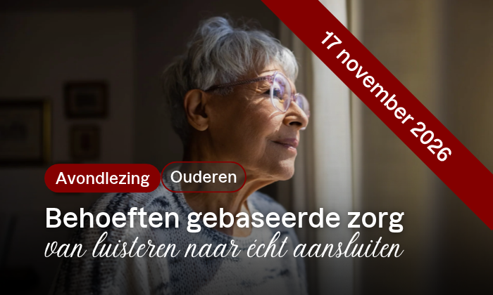 Avondlezing Intermezzo: Behoeften gebaseerde zorg